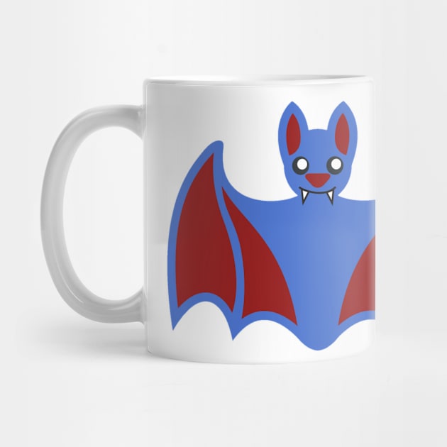 Cute bat pattern by LukjanovArt